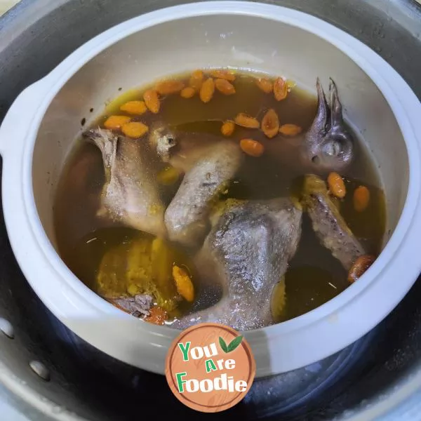 Stewed Pigeon Soup with Sanqi Powder