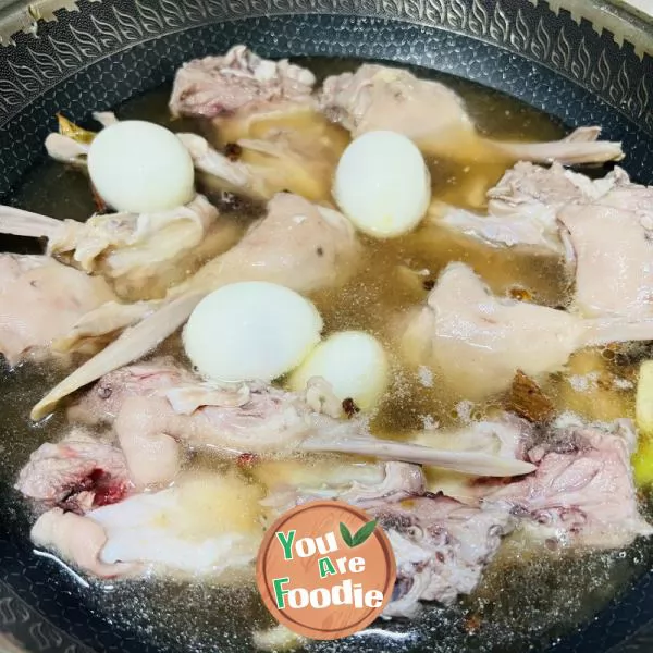 It can be made without using brine bag | Marinated duck chin