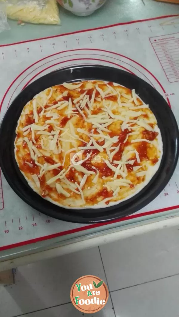 Boundless shrimp pizza