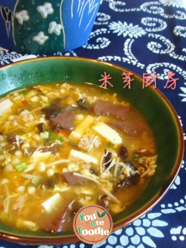 Hot and sour soup of old Nanchang