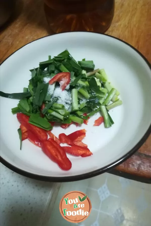 White flour stir fry