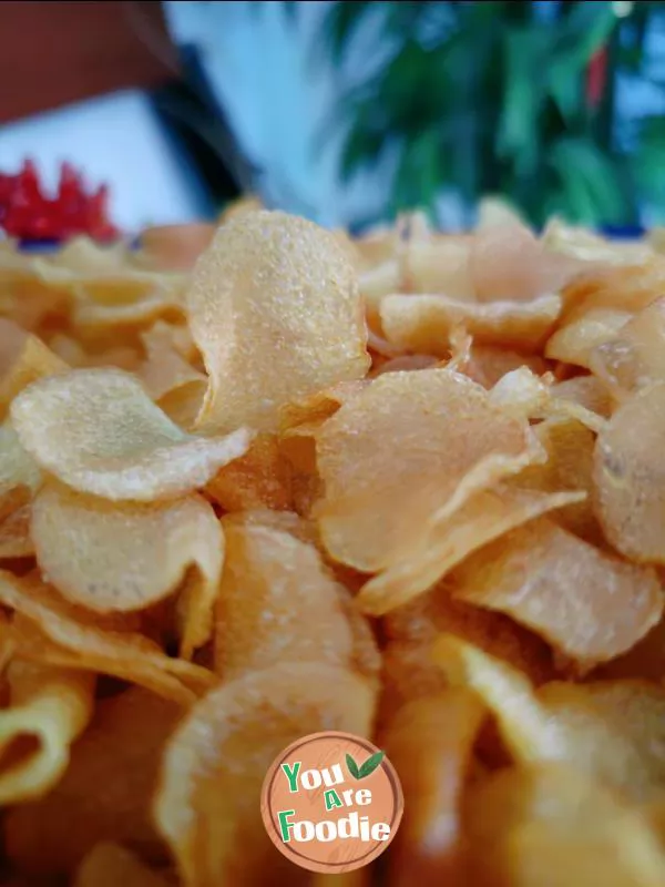 Plain potato chips