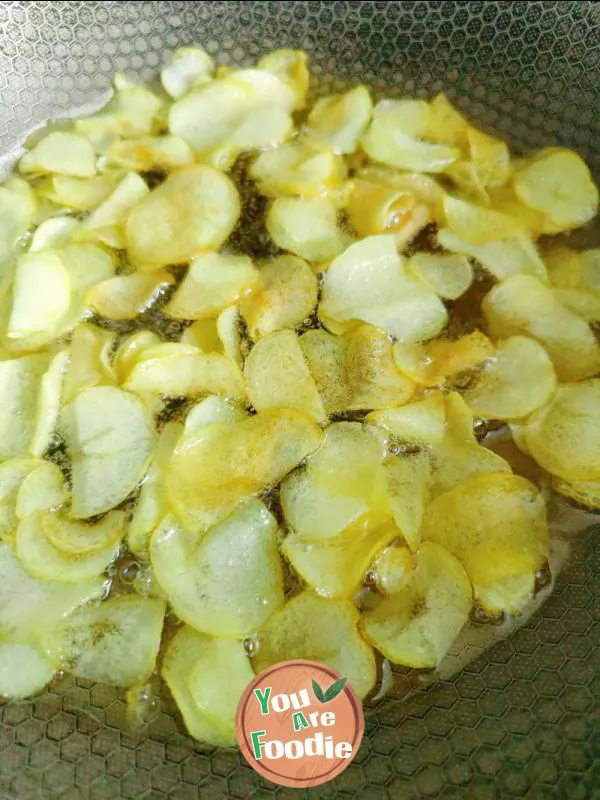 Plain potato chips