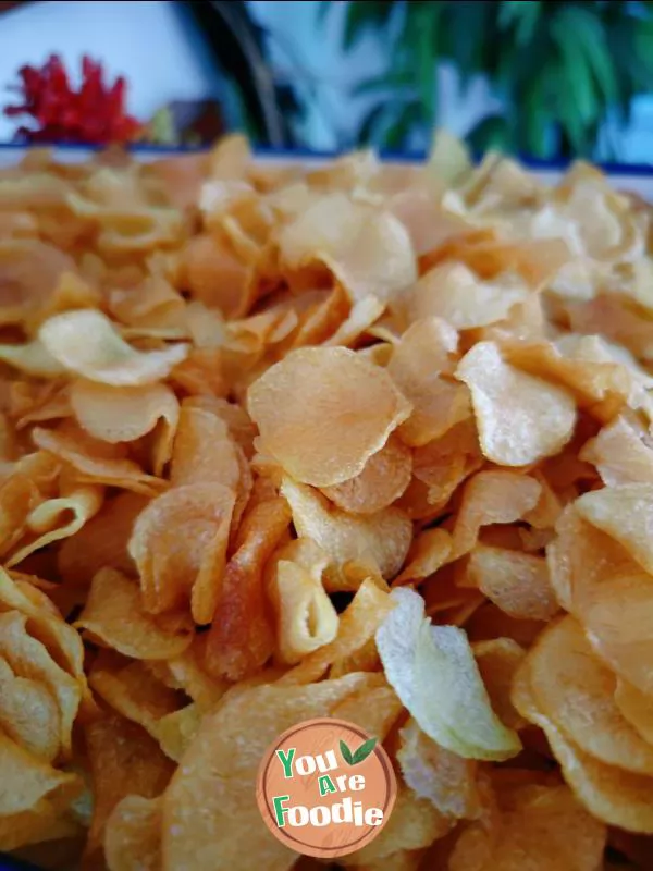 Plain potato chips