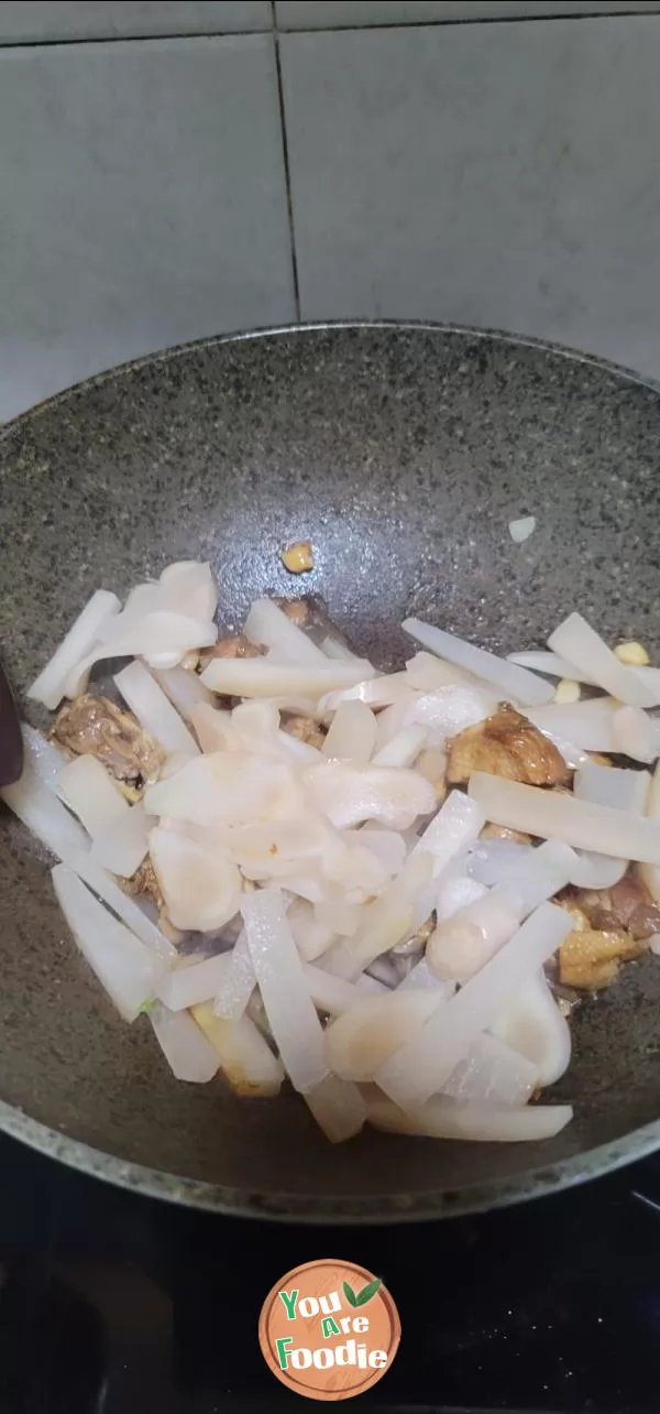 Braised duck with pickled ginger