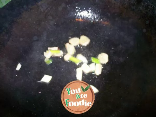 Fried meat with cabbage