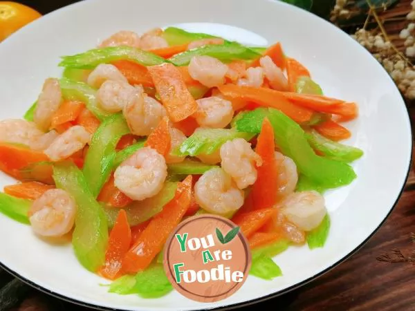 Shrimp and seasonal vegetable