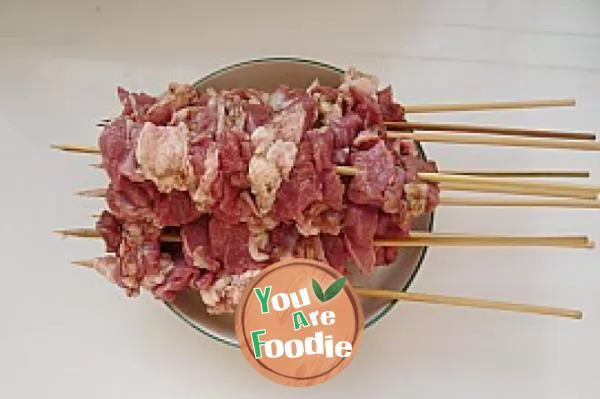 Cumin mutton kebab