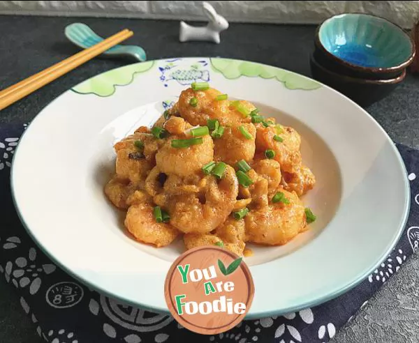 Baked-shrimp-with-salted-egg-yolk