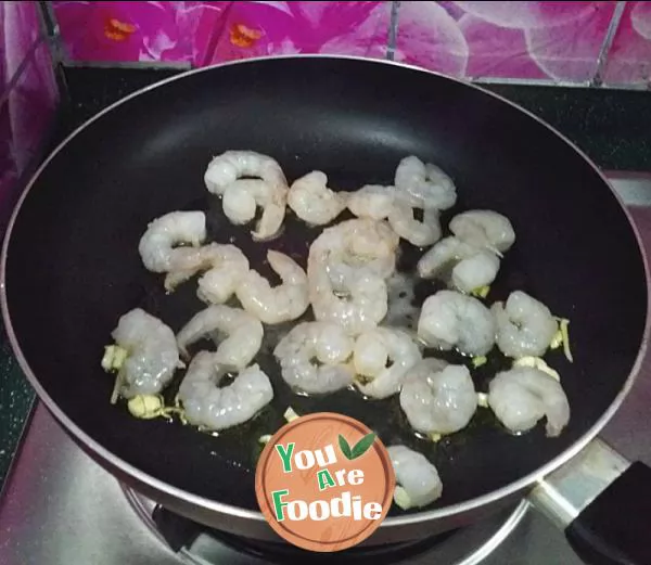 Baked shrimp with salted egg yolk