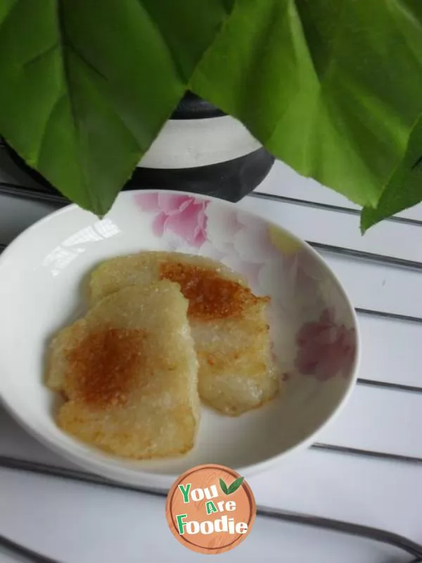 Fried rice dumplings