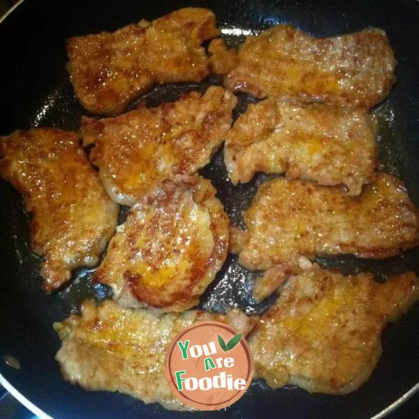 Fried pork chop