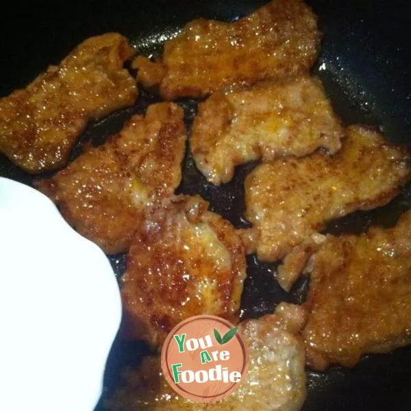 Fried pork chop