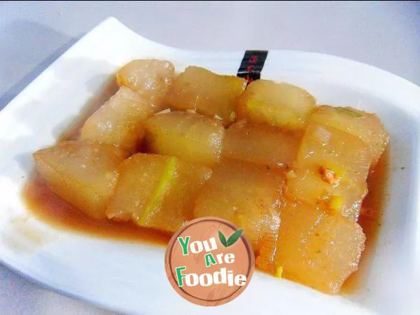 Braised-white-gourd-slices