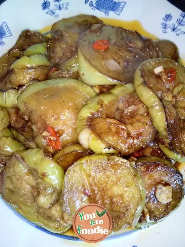 Braised-eggplant-with-soy-sauce