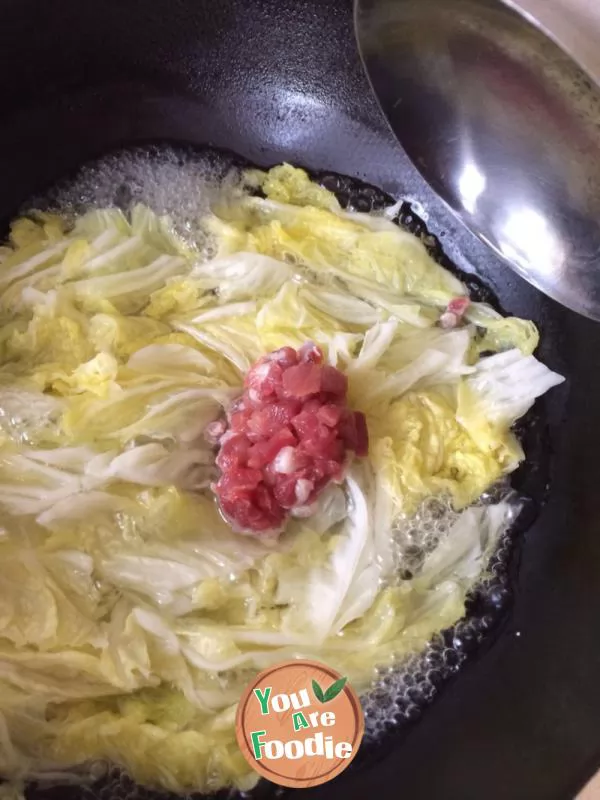 Cabbage in soup