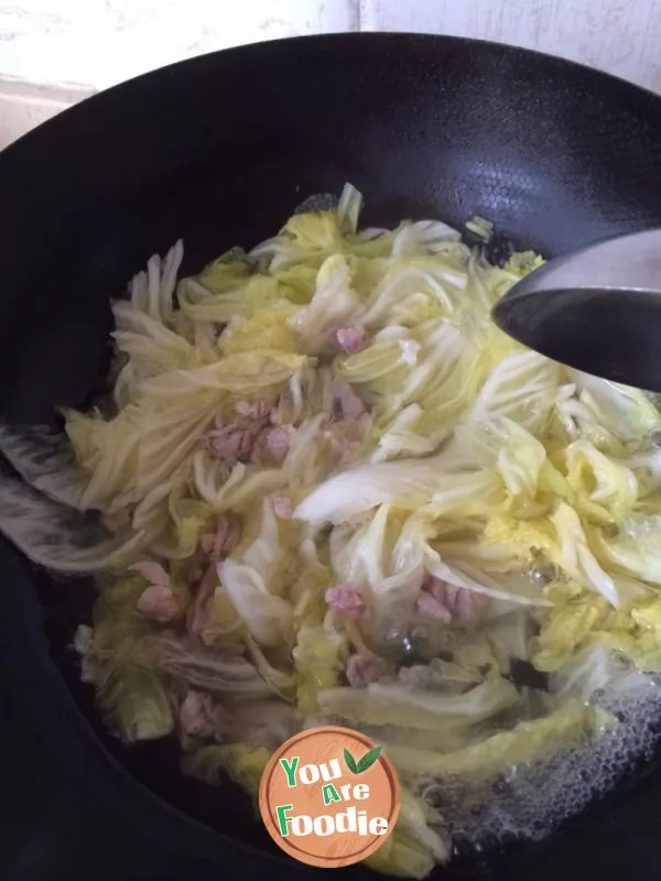 Cabbage in soup