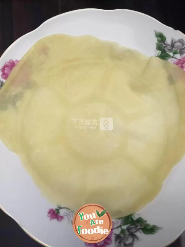 Steamed spring cake