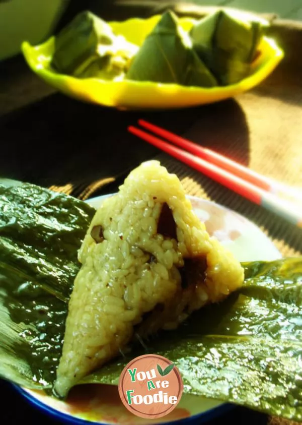 [Dragon-Boat-Festival-·-zongzi]-triangle-Zongbao-method----Hotan-jujube-zongzi