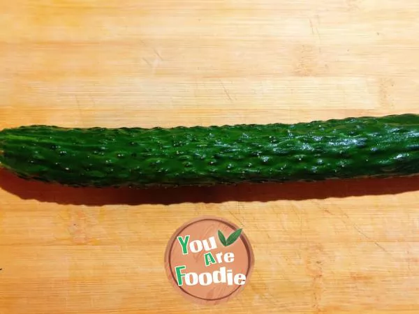 Cucumber knife cold dish