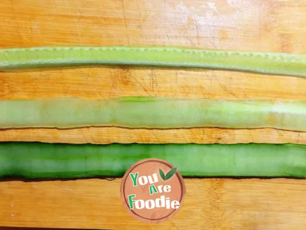 Cucumber knife cold dish