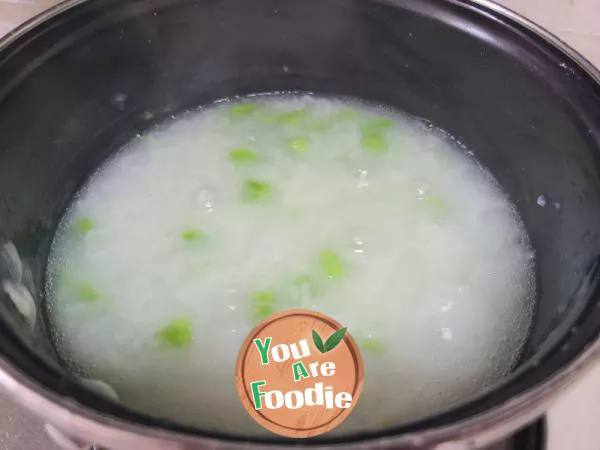 Bitter Melon and Rice Congee