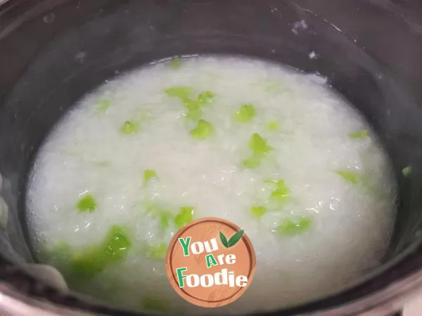 Bitter Melon and Rice Congee