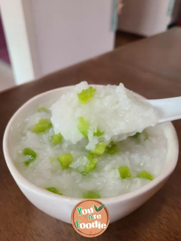 Bitter Melon and Rice Congee