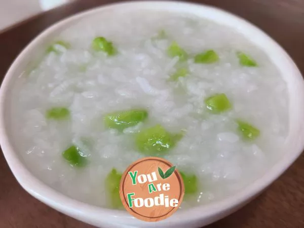 Bitter Melon and Rice Congee