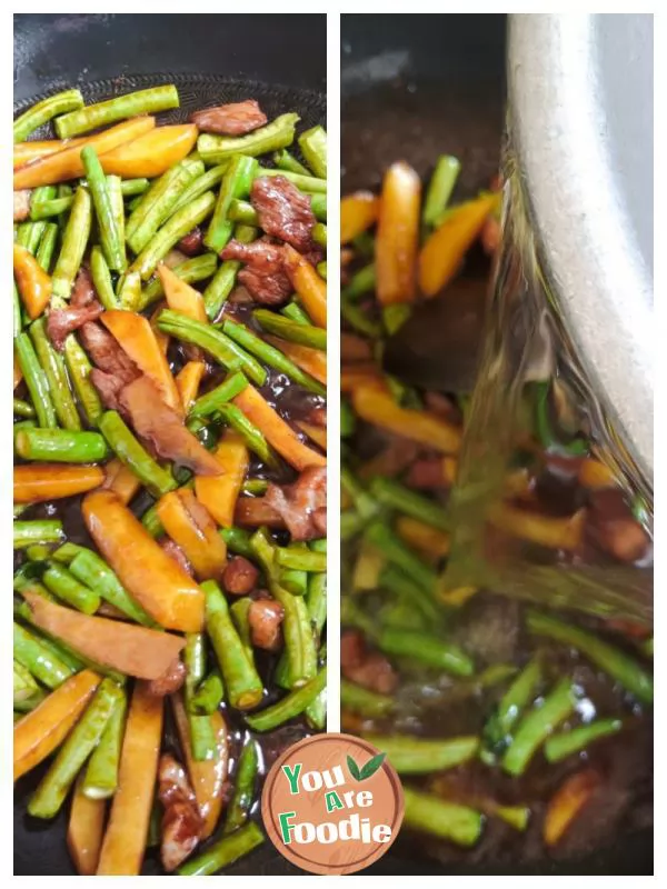 Braised Bean Noodles with Hanging Noodles