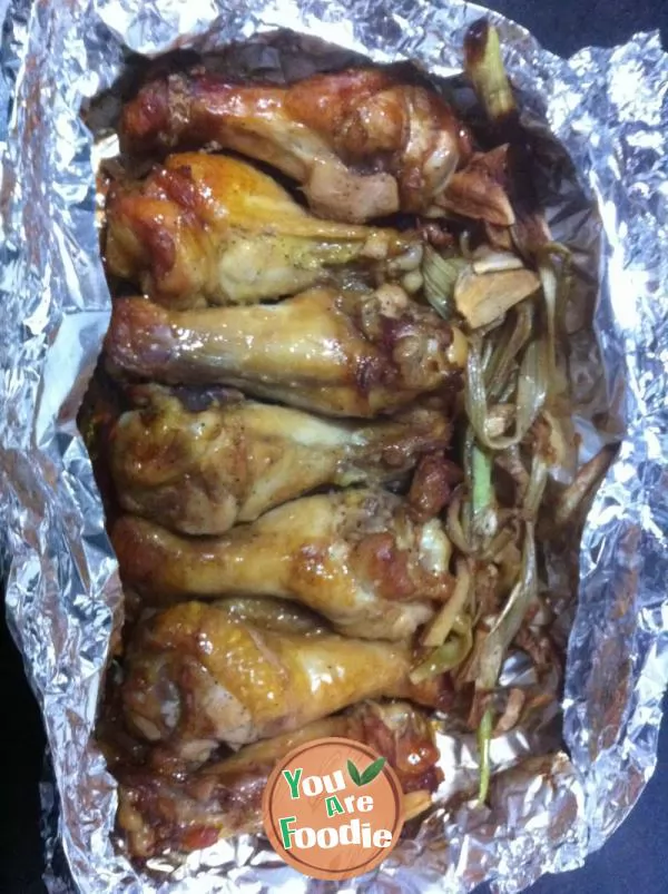 Roasted chicken wings