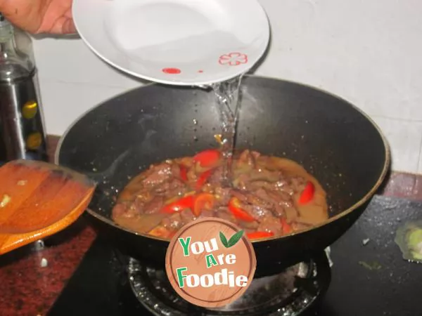 Stewed beef with tomato