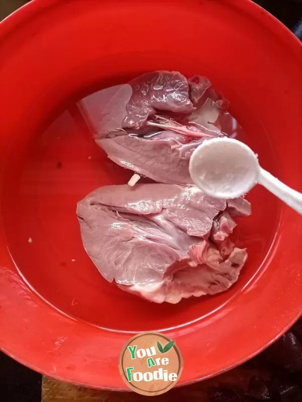 Stewed Lotus Seed with Pig Heart