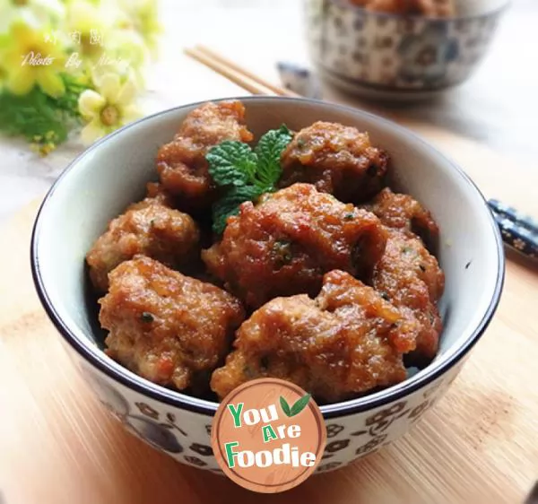 Fried-meatballs