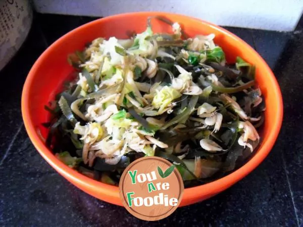 Braised-cabbage-with-shredded-kelp