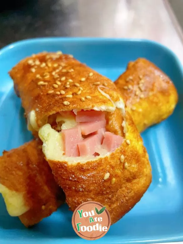 Ham-cheese-toast-roll