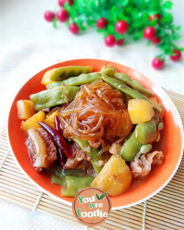 Stewed-spareribs-with-beans