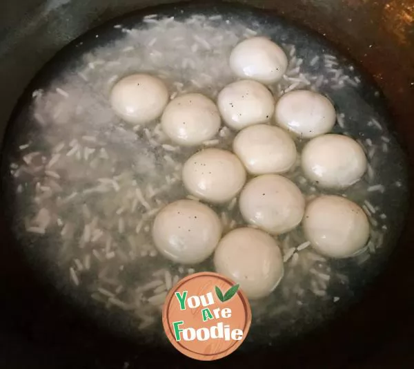 Fermented glutinous rice dumplings breakfast