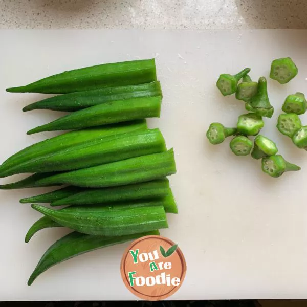 "Okra salad