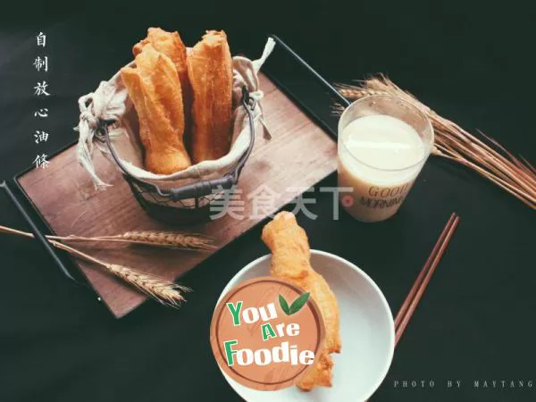 Self made easy fried dough sticks