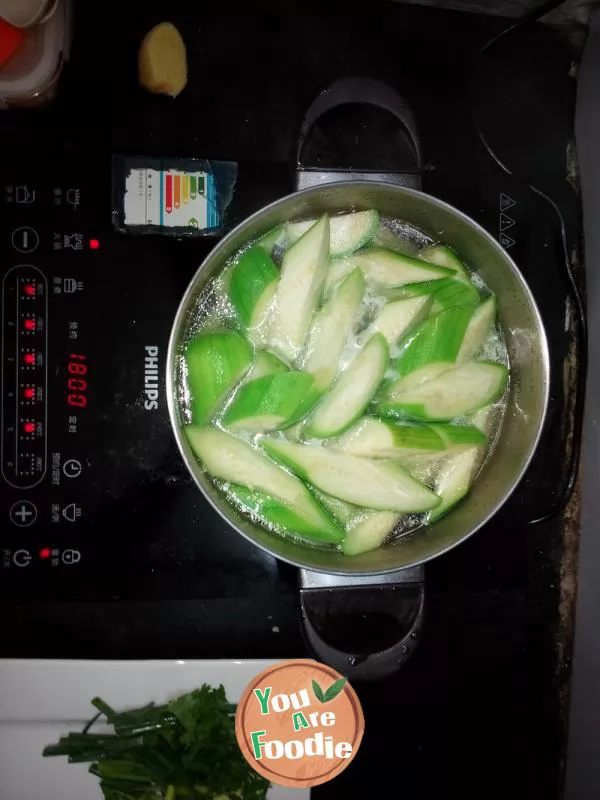 Water melon fish belly and tofu soup