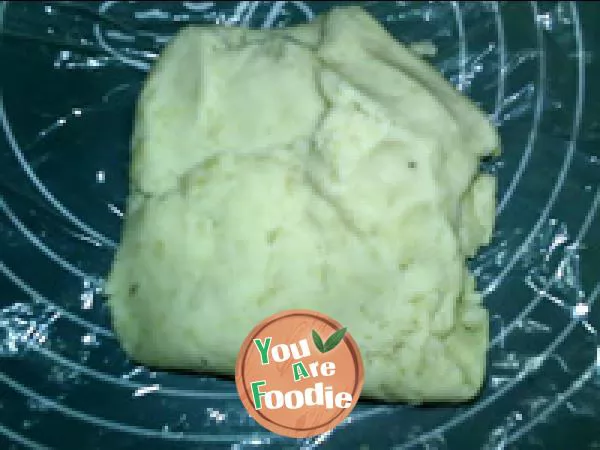Honey purple potato yam roll