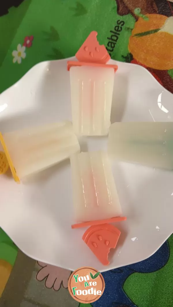 Homemade old popsicles