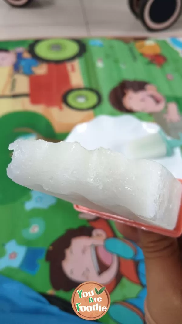 Homemade old popsicles