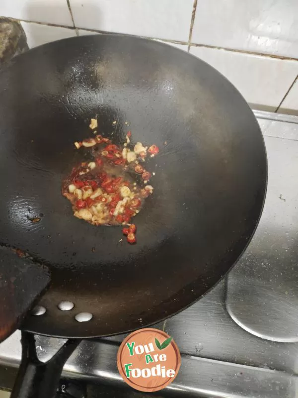 Stir fried Tofu Slices with Sichuan Pepper