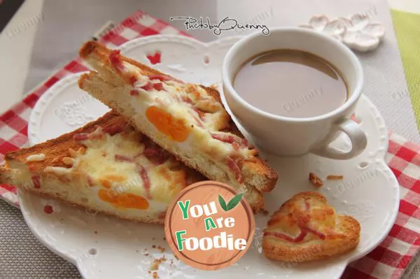 [sandwich pizza] - easy to make nutritious breakfast