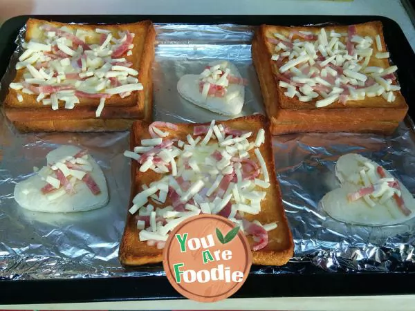 [sandwich pizza] - easy to make nutritious breakfast