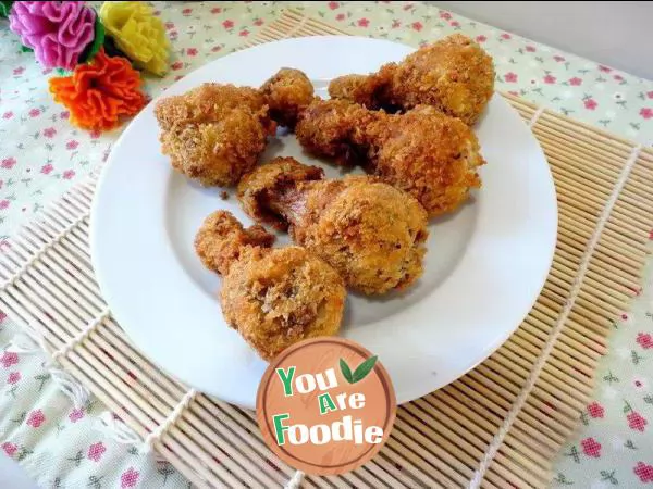 fried chicken drumsticks