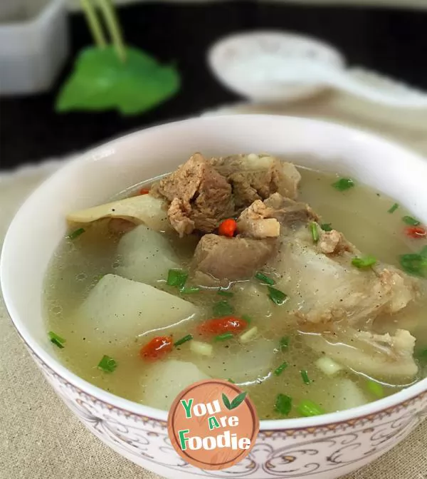 Stewed radish with mutton