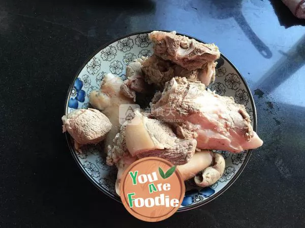 Stewed radish with mutton